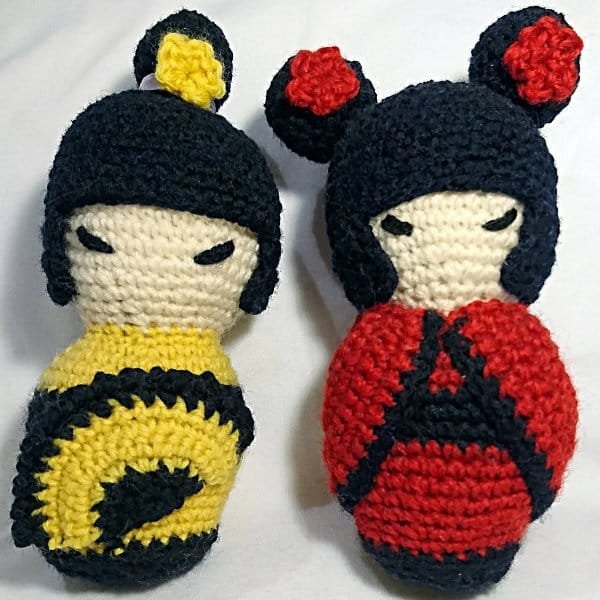 Geishe-Giapponesi-Amigurumi-crochet